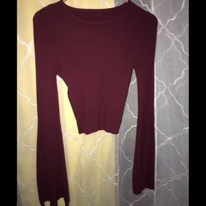 Burgundy long sleeve!